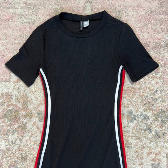 Divided H&M Bodycon Ribbed Knit Dress Size 2 - Picture 2 of 10